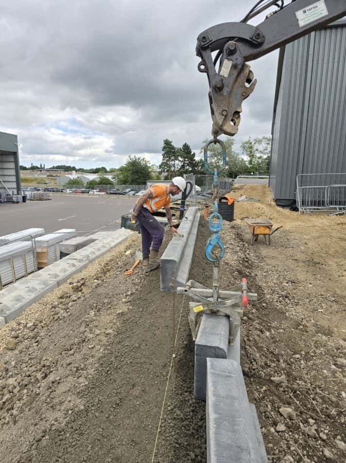 Recent groundworks project 1